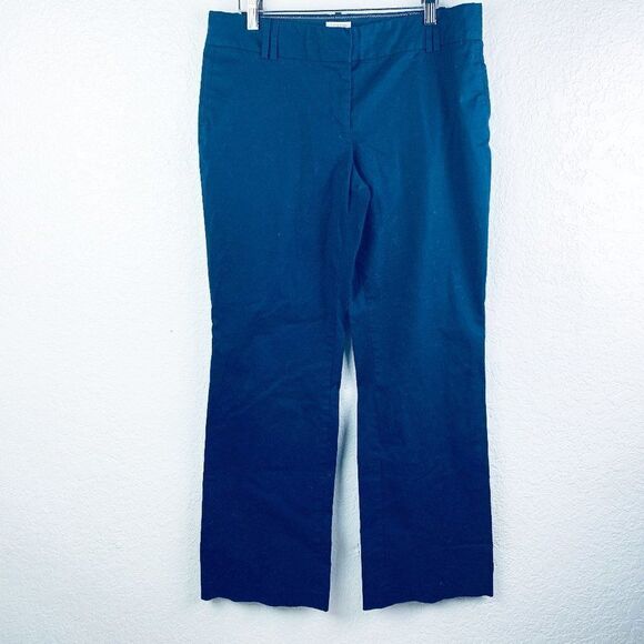 J Crew Womens Size 10 Navy Blue Chinos - Picture 1 of 8